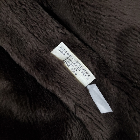 Leather Bomber Jacket Bermans Biker Jacket Bomber Jacket - Picture 5 of 5